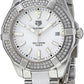 Tag Heuer Aquaracer Diamonds White Dial Two Tone Steel Strap Watch For Women Way131f Ba0914
