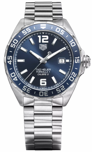 Tag Heuer Formula 1 Bucherer Blue Edition Watch For Men Waz2015 Ba0842