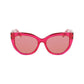 Ferragamo Red Acetate Sunglasses