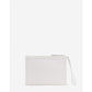 Lanvin White Leather Men Pouch Wallet
