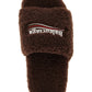 Balenciaga Furry Open Sandals