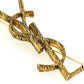 Saint Laurent Monogram Earrings