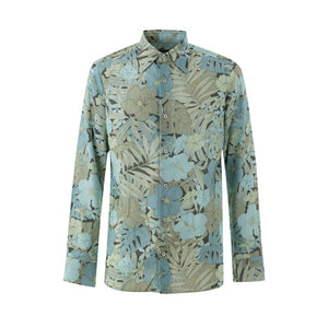 Tom Ford Blue Lyocell Shirt