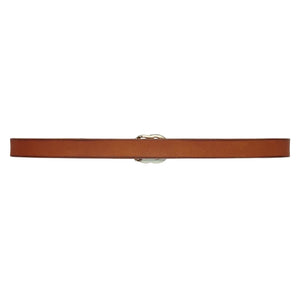 Gucci GG Marmont Thin Leather Belt Brown