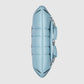 Gucci Horsebit Chain Small Shoulder Bag Quilted Light Blue