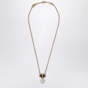 Valentino Garavani Ovalette necklace with Swarovski pearl