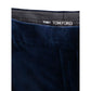 Tom Ford Blue Cotton Skirt