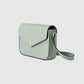 Gucci Debossed GG Super Mini Shoulder Bag Pale Green