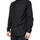 Emporio Armani Black Cotton Long Sleeves Formal Dress Shirt