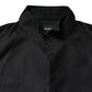 Emporio Armani Black Cotton Long Sleeves Men Formal Dress Shirt