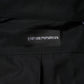 Emporio Armani Black Cotton Long Sleeves Men Formal Dress Shirt