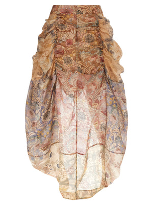 Zimmermann Rebellion Draped Skirt