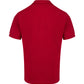 Burberry Red Cotton Collared Polo Shirt