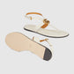 Gucci Women's Marmont Double G Thong Sandal White