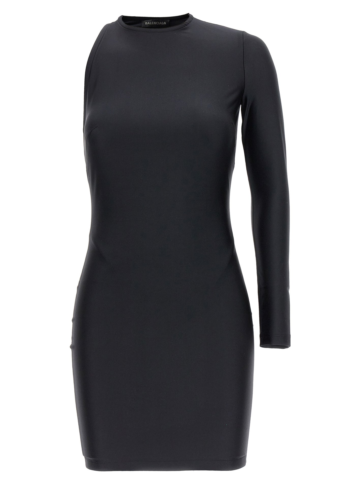 Balenciaga Cut-out One Shoulder Dress