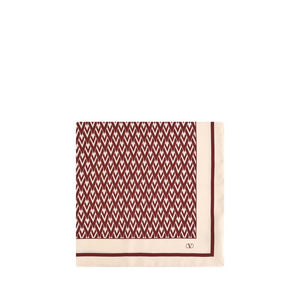 Valentino Garavani Toute la V silk Scarf