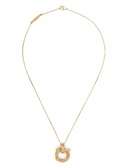 Ferragamo Gancini Torchon Necklace