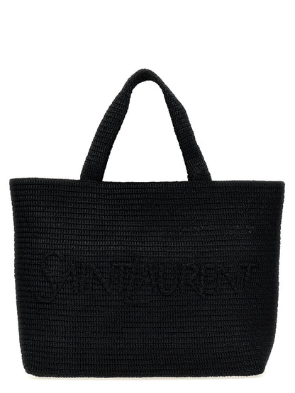 Saint Laurent Rafia Tote Bag