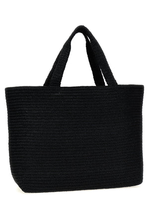 Saint Laurent Rafia Tote Bag
