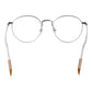 Ermenegildo Zegna Gray Men Glasses Frame