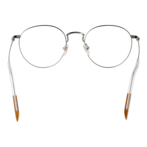 Ermenegildo Zegna Gray Men Glasses Frame