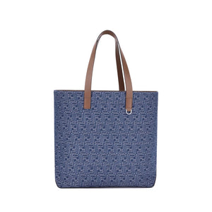 Fendi Embroderied denim Tote Bag