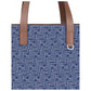 Fendi Embroderied denim Tote Bag