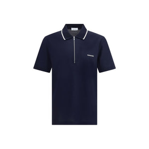 Ferragamo Zip Polo Shirt