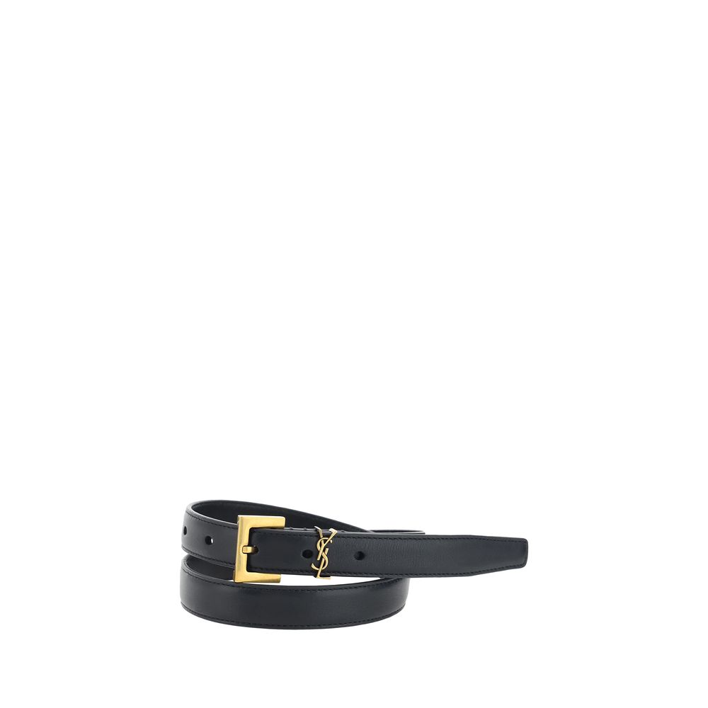 Saint Laurent Cassandre slim Belt