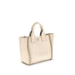 Chloé Carry Small Canvas Tote Bag Blushy Beige