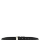Ferragamo Gancini Print Reversible Belt