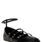 Alexander McQueen Leather Strap Ballet Flats