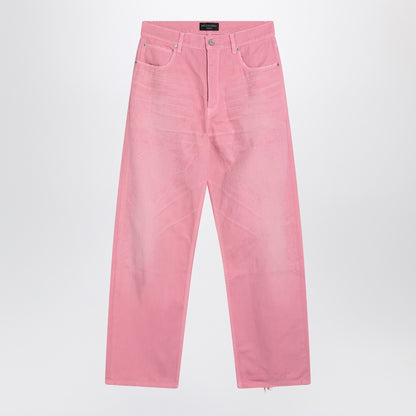 Balenciaga Wide-leg Baby Pink jeans