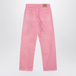 Balenciaga Wide-leg Baby Pink jeans