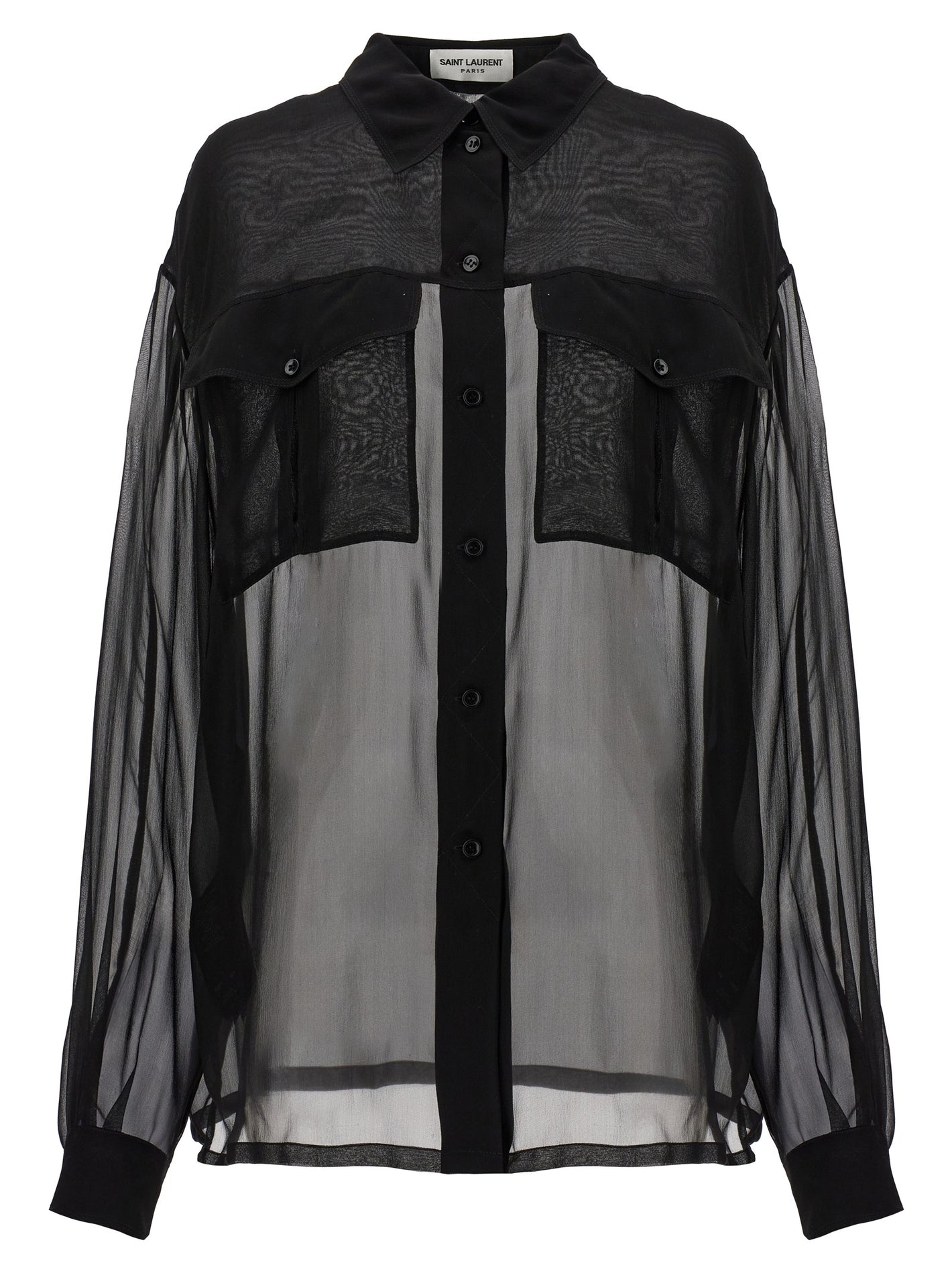 Saint Laurent Silk Muslin Shirt