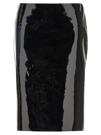 Ferragamo Patent Skirt