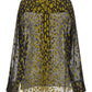 Ferragamo Georgette Devoré Shirt