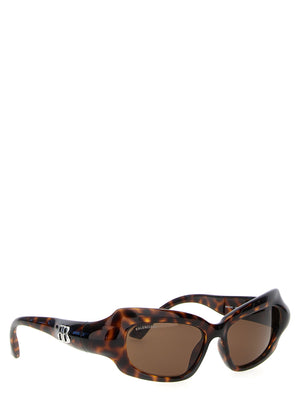 Balenciaga Palazzo Rectangle Sunglasses