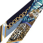 Ferragamo Bandeau Felini Print