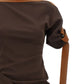 Ferragamo Dress With Leather Straps
