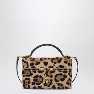 Saint Laurent Saint Laurent Leopard-print pony leather GABY Vanity bag