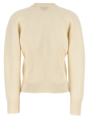 Alexander McQueen Chevron Corset Sweater
