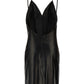 Saint Laurent Leather Slip Dress