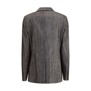 Brunello Cucinelli Lurex fabric Blazer