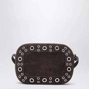 Valentino Garavani Valentino Garavani Nellcôte bag brown in suede with studs and rivets