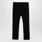 Saint Laurent Black corduroy slim trousers