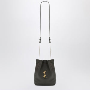 Saint Laurent Saint Laurent Moss green leather bucket bag