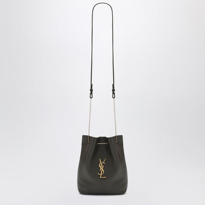 Saint Laurent Saint Laurent Moss green leather bucket bag