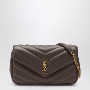 Saint Laurent Saint Laurent Medium LouLou grey leather bag