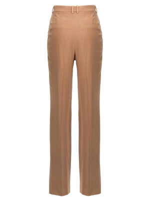 Saint Laurent Crepe Silk Pants